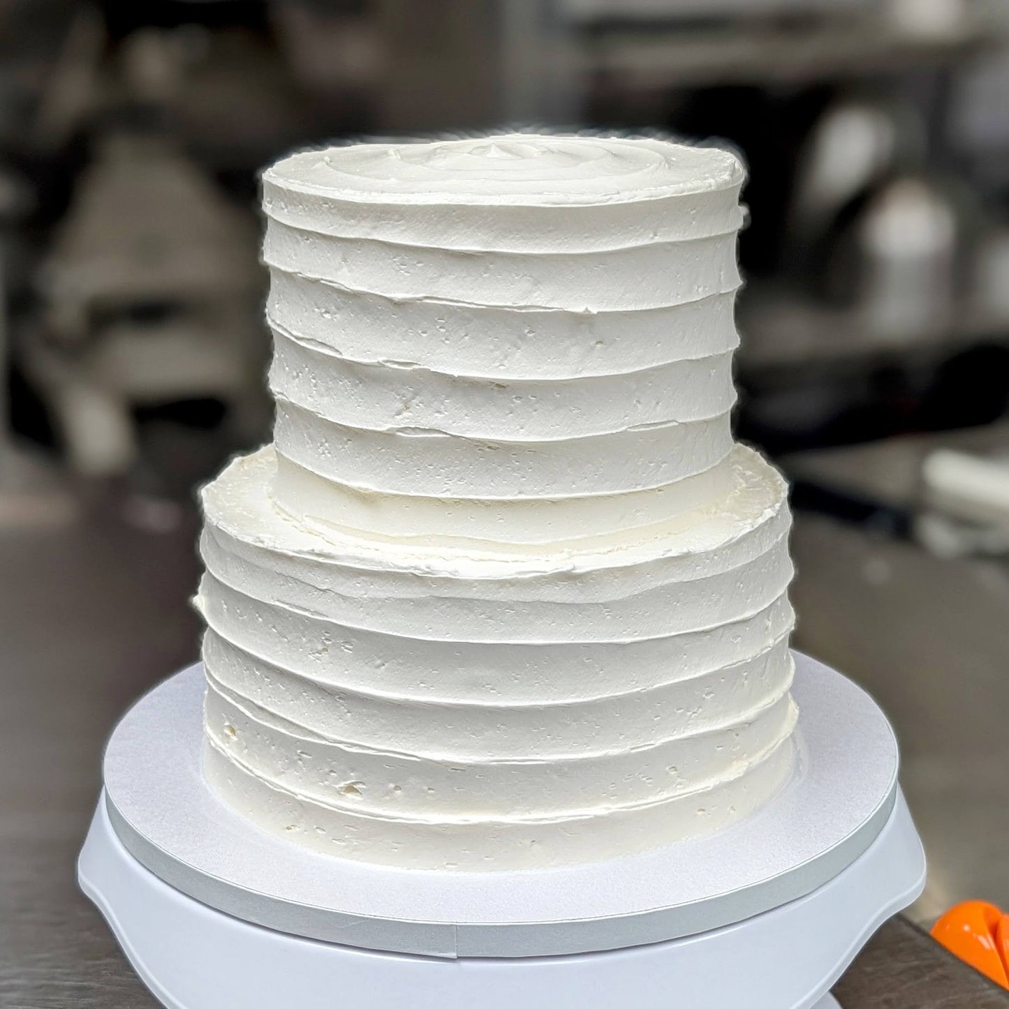 Two-Tier Wedding Cake