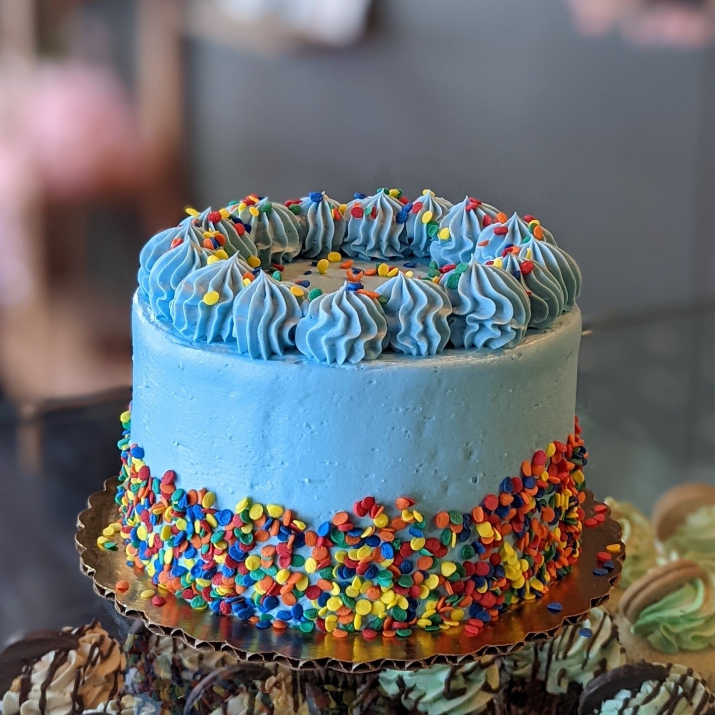 Birthday Cake (gluten free available)