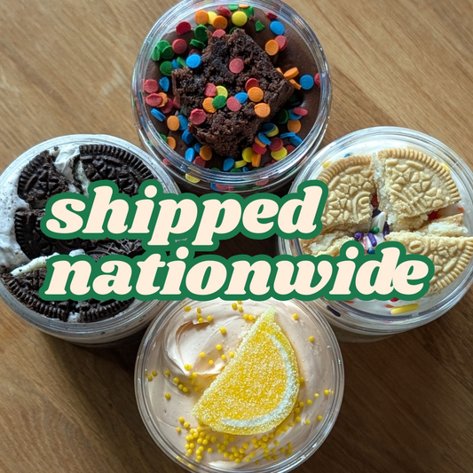 Four Vegan Cake Jars (Gluten Free Available) — Ships FREE Nationwide